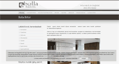 Desktop Screenshot of bolla-butor.hu